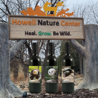 Howell Nature Center Custom Labeled Wine Bottle Fundraiser