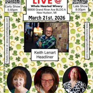 Comedy Show March 21st 2nd show 8:00pm