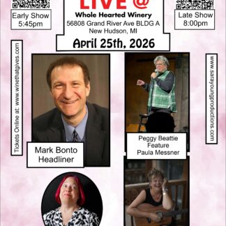 Comedy Show April 25th 2nd Show 8:00pm