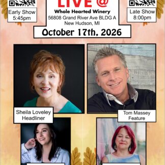 10.17.26 Stand Up Comedy show at Whole Hearted Winery, Brewery and distillery