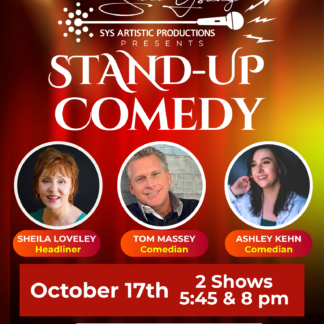 Comedy Show October 17th 1st Show 5:45pm